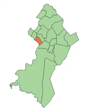 Kaart van San Antonio