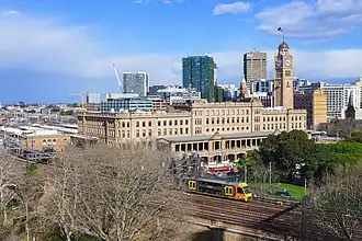 Sydney Centraal, het belangrijkste knooppunt van het openbaarvervoersnetwerk van Transport for NSW.