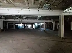 Centrale Hal ten tijde van de sloop