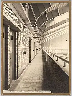 Galerij in de grote hal, 1934