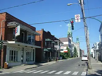 Centrum van Saint Jean sur Richelieu