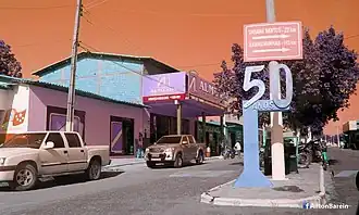 Straat in het centrum van São Benedito