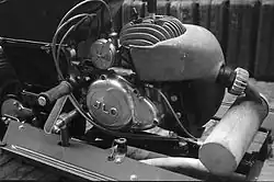 ILO-188cc-motor in een Centro-scooter