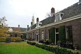 De binnentuin van Teylers Hofje