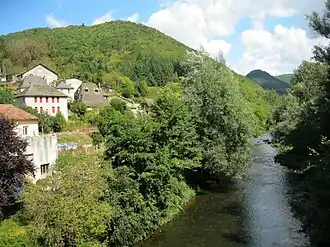 Gezicht op Laval-de-Cère