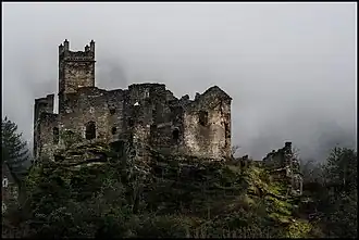 Kasteelruïne van Brésis