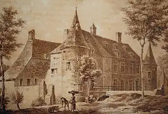Kasteel van Lahamaide, geboorteplaats van Lamoraal van Egmont