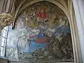 Muurschildering van het Laatste Oordeel in de Sainte-Chapelle