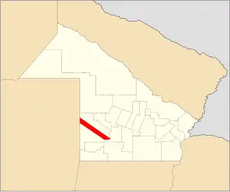 Kaart van departement