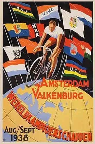Wk Wielrennen 1938 Poster