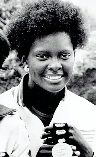 Chandra Cheeseborough in 1975.
