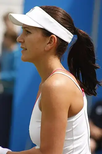 Winnares in het enkelspel: Chanelle Scheepers