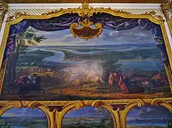 Schilderij van Sauveur Lecomte, Kasteel van Chantilly