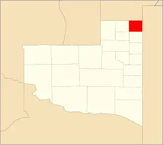 Kaart van departement