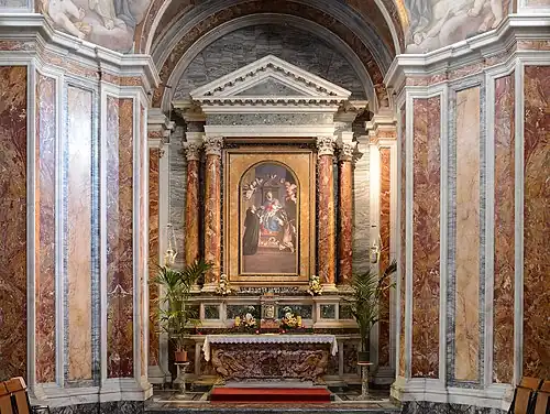 Madonna del rosario, van Sassoferrata.