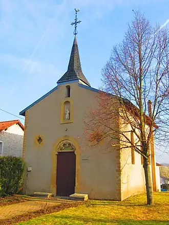 Kapel van Saint-Jean-Baptiste / Johannes der Täufer in Chieulles / Schöllen