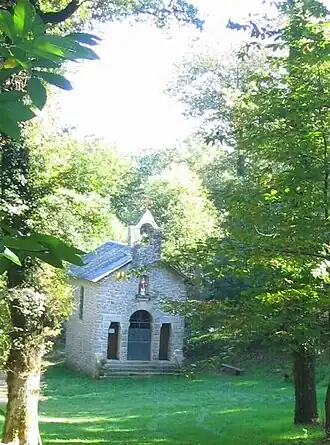 Kapel van Saint-Martin in Saint-Symphorien-sur-Couze