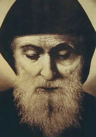 Portret van H. Charbel Makhlouf