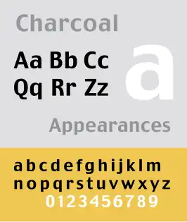 Voorbeeld van Charcoal
