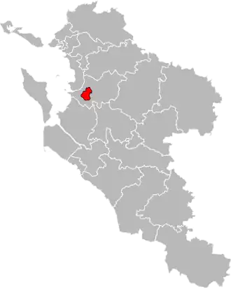 Locatie van het kanton