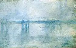 Claude Monet: Charing Cross Bridge, Londen