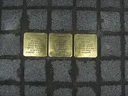 Stolpersteine in Charleroi