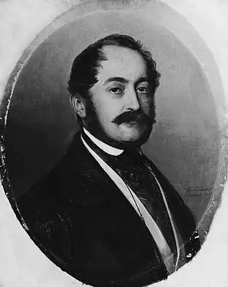 Portret Karl zu Leiningen, 1850