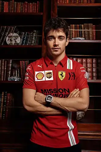 Charles Leclerc in 2020
