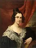 Portret van Cordelia de Meulemeester.