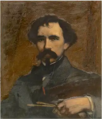 Jozef Lies (schilder: charles Verlat)