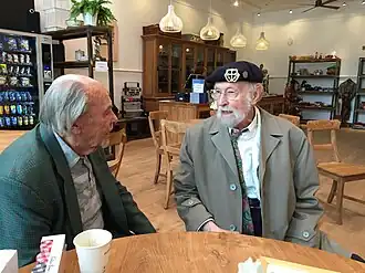 Charles Destrée (rechts) en Théophile Suijkerbuijk (links) in 2016