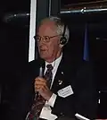 Charlie Duke in Duitsland in 2008