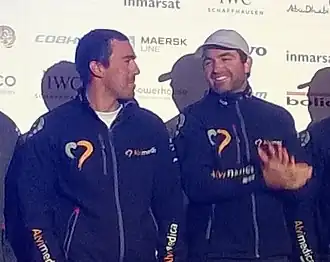 Enright (rechts) in 2015