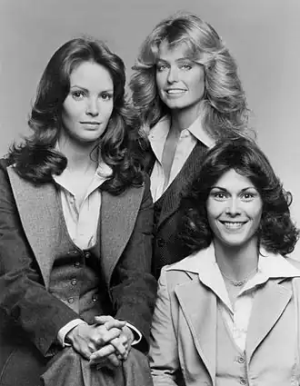 Kate Jackson in Charlies Angels (rechts)