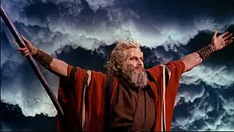 Charlton Heston in The Ten Commandments