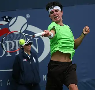 Chase Buchanan op de US open 2009