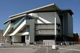 De zuidzijde van het Chassé Theater in 2016