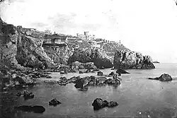 Chateau de l'anglais, Nice, 1863