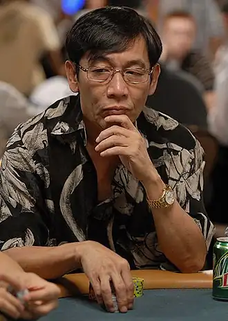Giang op de World Series of Poker 2008