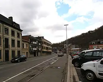 N61 in Chaudfontaine (Avenue des Thermes)