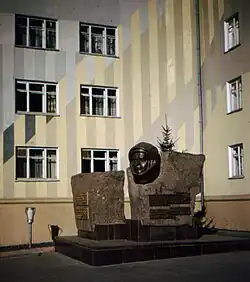 Monument voor Nikolajev in Tsjeboksary