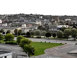 Gezicht vanaf de haven