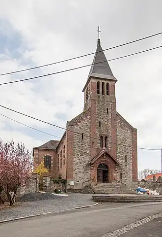 Sint-Andreaskerk en toegang kerkhof