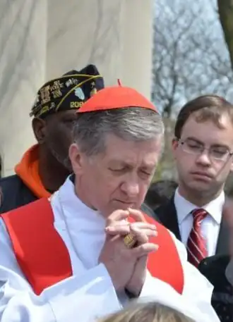 Kardinaal Cupich in 2017