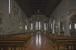 Interieur van de kerk