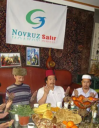 Salar vieren Noroez in China.