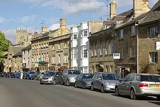 De High Street van Chipping Campden