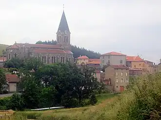 Gezicht op Chirassimont