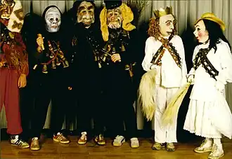 De Claus-groep met nieuwe larven, 1984