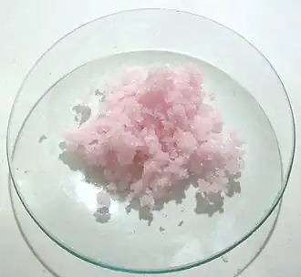 Mangaan(II)chloride-kristallen (tetrahydraat)